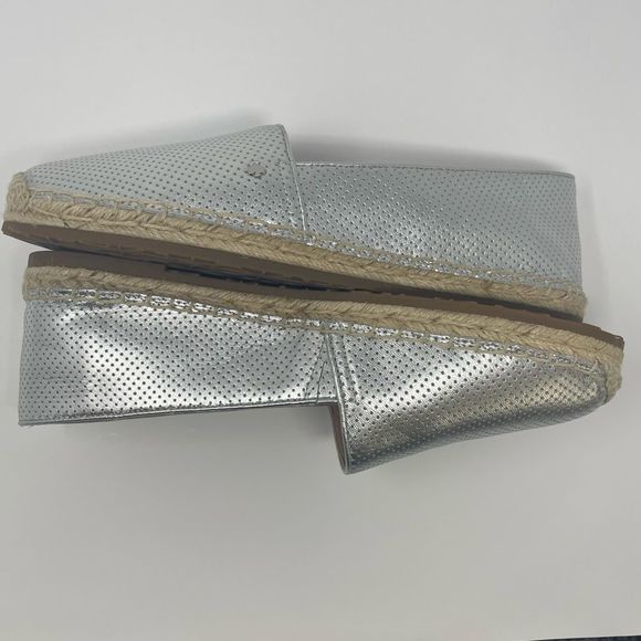 Kate Spade | Gianna Silver Espadrilles womens size 10m - Picture 3 of 17